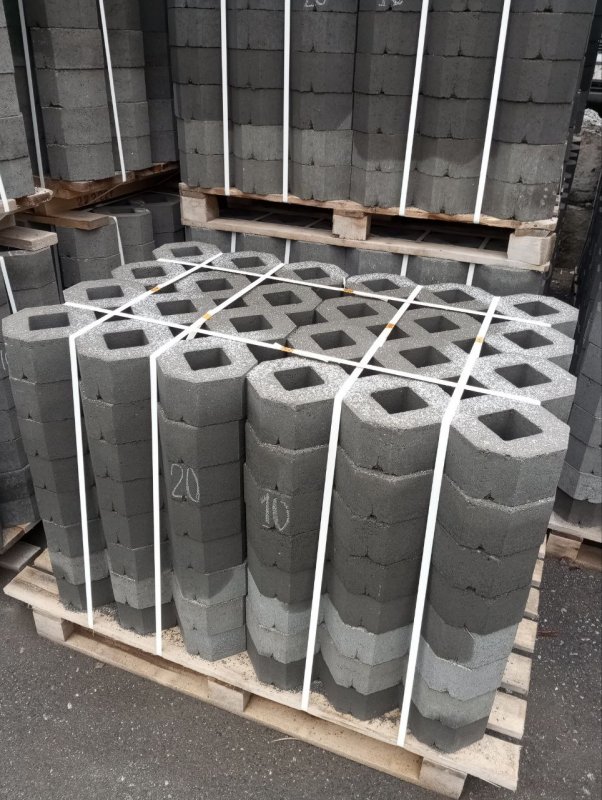 Газонная решетка бетонная (экопарковка)